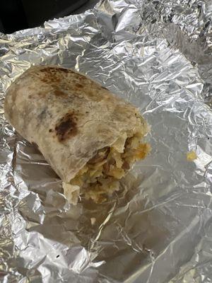 Breakfast burrito