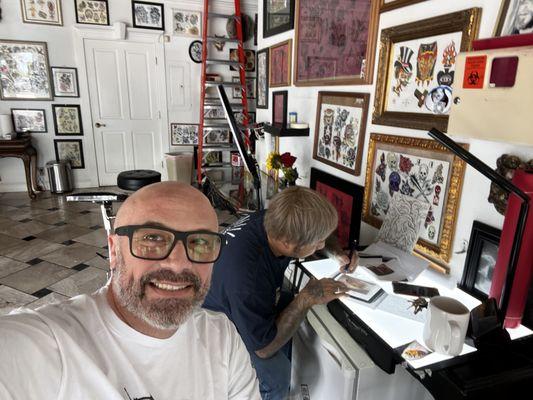 Preparing for artwork