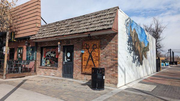 Outside/front of shop