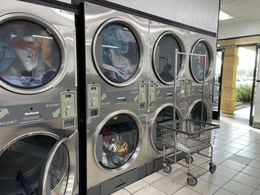 The two center machines do not work