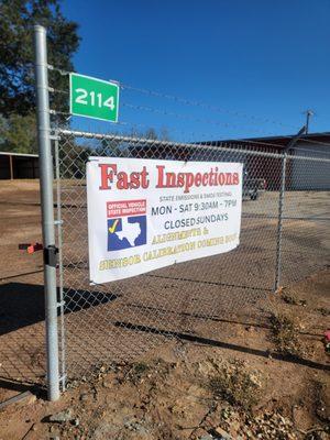Fast Inspections