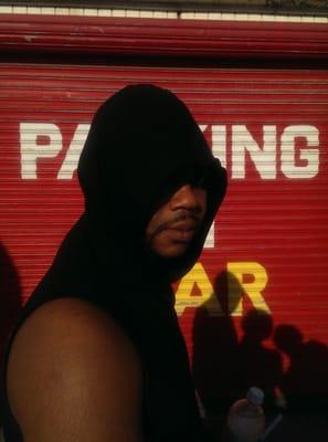 Dude stepped right in front of camera and posed!! lol