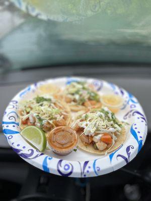 Shrimp tacos