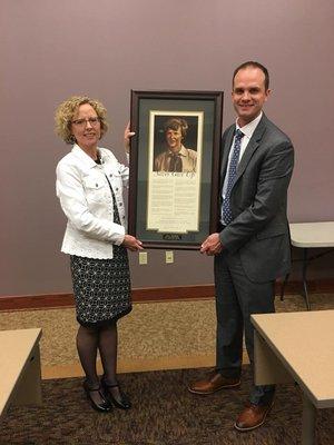 West Central Illinois Agency Rep of the Year 2017!