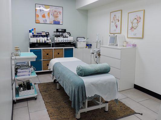 Esthetician Treatment Room