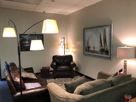 Therapy room for individuals and families