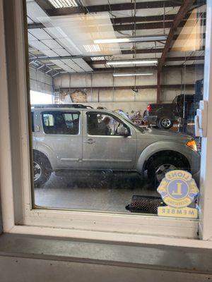 Getting my truck the "Flying Dutchman" state inspection this afternoon.