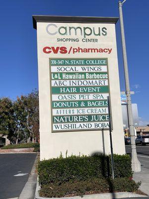 Campus Center shops