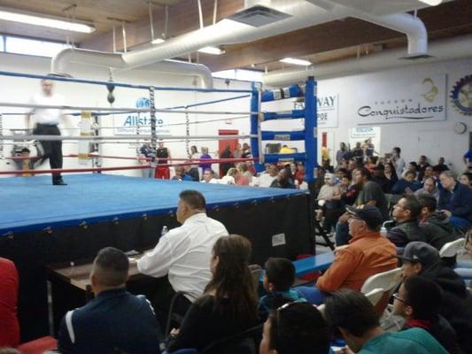 Awesome food was served by Messe Jesse at the March USA Boxing Event at the 6th Street Gym On Main!