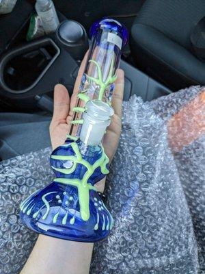 A really small bong that I had no choice but to take. Waste of $55