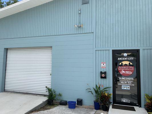 Outside of Ancient City Slingshots