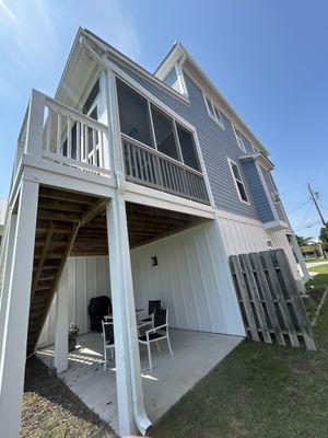 Porch Rescreen and repair