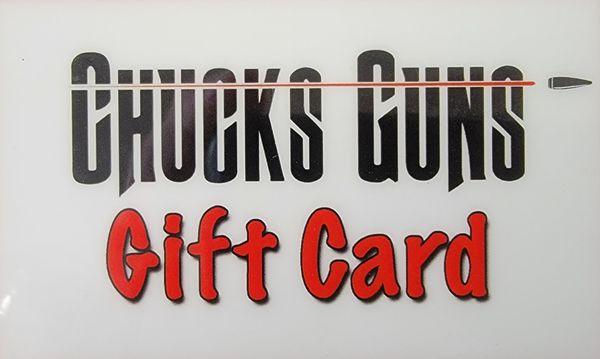 Chucks Guns Gift Card