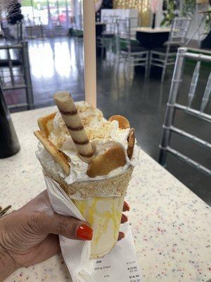 Banana pudding Shake
