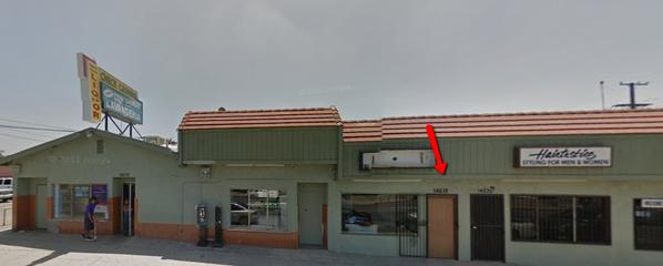 Hey Look Sean, I google mapped the address! You're right next to a Lavanderia and a Beauty Parlor
