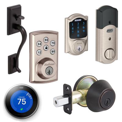 Residential wifi enabled keyless lock systems installed. Same day service available!