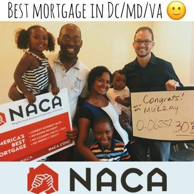 Mr. & Mrs. Murray Close in DC Office with a 0.0625% 30 Year Fixed Interest Rate Through The NACA Program - Kristopher Fraley