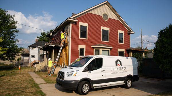 Fire restoration services