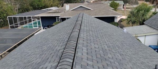 Spring Hill: Review the pics of another beautiful, shingle roof completed by SunCare Roofing.