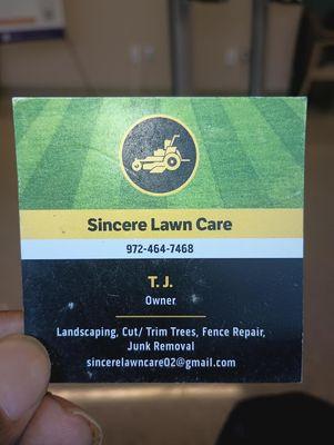 Sincere Lawn Care