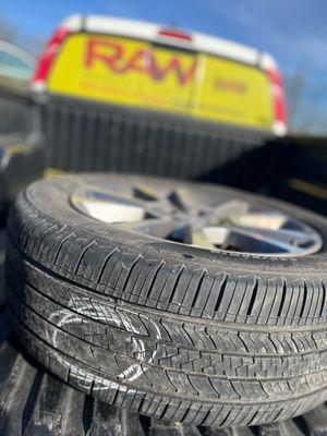 They pulled out the nail to repair my tire