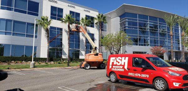 We can clean your building no matter the size. Big and small, we do it all !