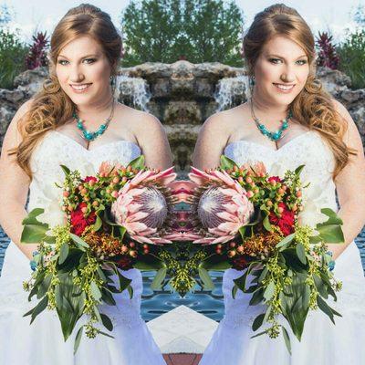 The Bride of the Mermaid wedding!!!