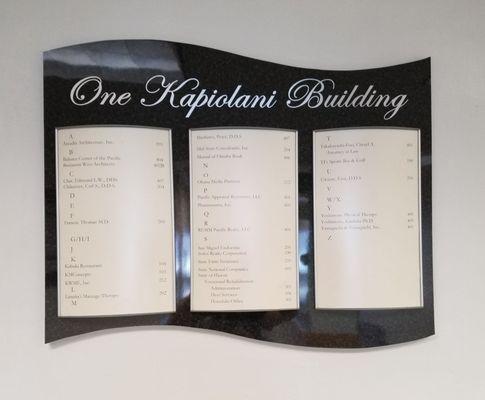 One Kapiolani Building