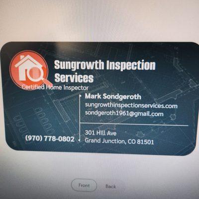 Sungrowth Inspection Services