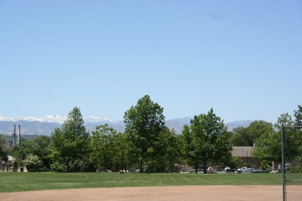 Harvard Gulch Park Pool Baseball field