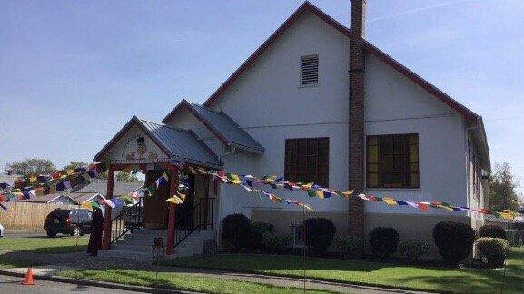 The Buddhist Institute prior to the arrival of H.E. Ling Rinpoche.