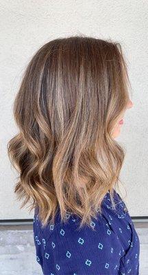 Sun kissed balayage