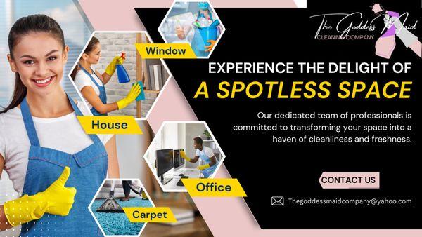 The Goddess Maid Cleaning