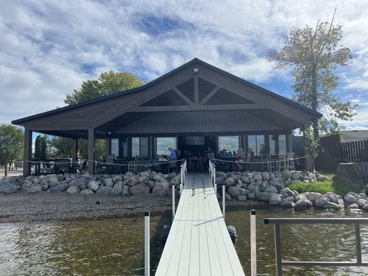 Only place to eat diner on the lakeshore. Best view around.