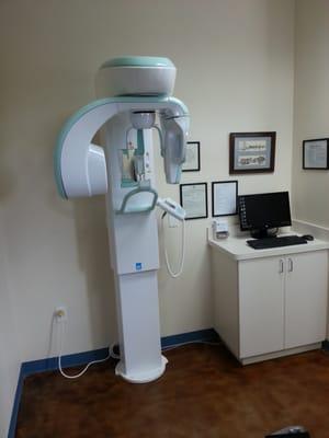 Low dose digital x-ray area