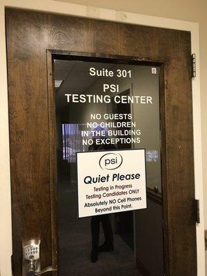 PSI Testing Center
