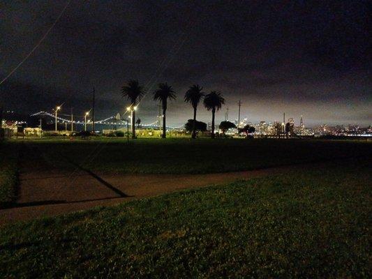 The Great Lawn At Treasure Island