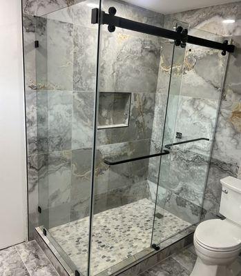 Shower Glass Installation