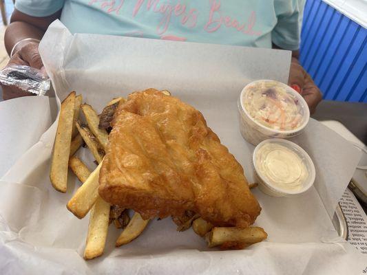 Queen fish and chips