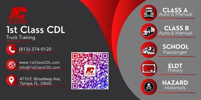 1st Class CDL Truck Training