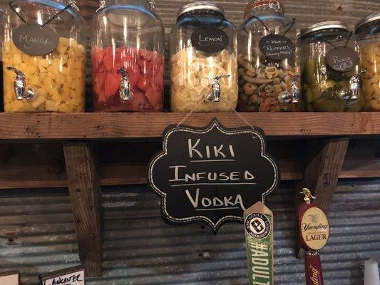Infused vodka!