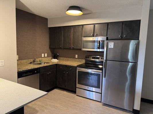 Full size appliances... nice!