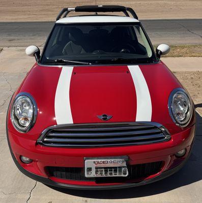 Before and after photos. Excellent work by Tucker Auto Body.