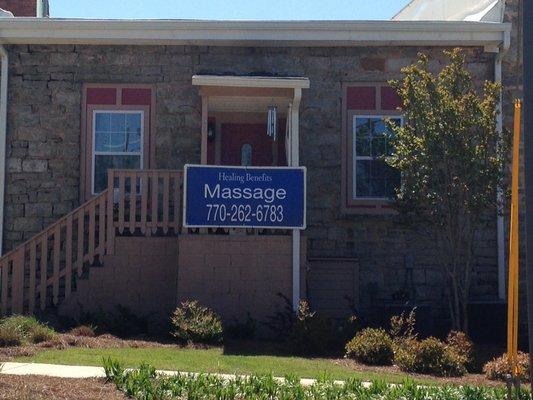 Located behind Smokin Po Boys BBQ