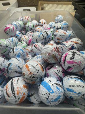 High quality clean almost new golf balls