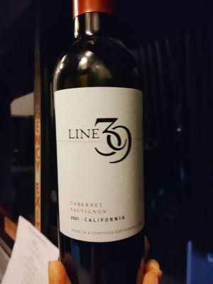 Half bottle of wine from their cafe section, pretty good!