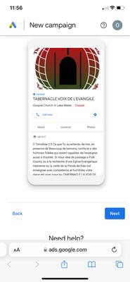 TABERNACLE LA VOIX DE L'EVANGILE