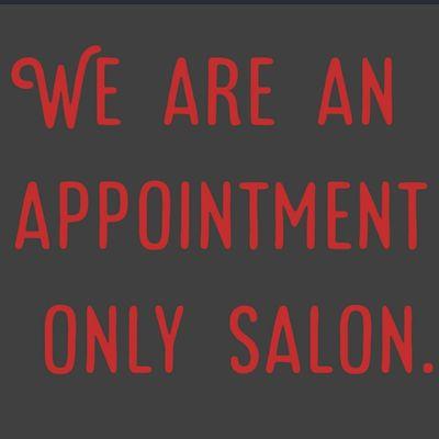 We at Hells Belles are only in the shop when appointments are booked.  No walkins are accepted.