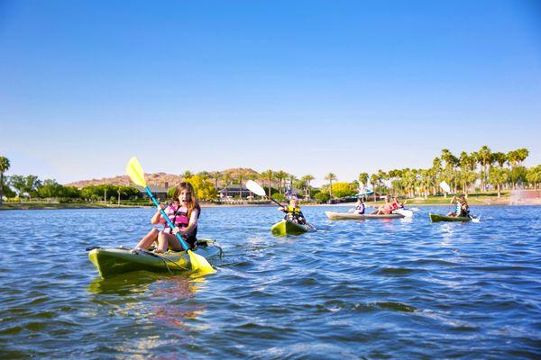 Yacht Club Kayaking