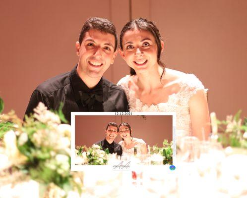 Wedding magnet picture